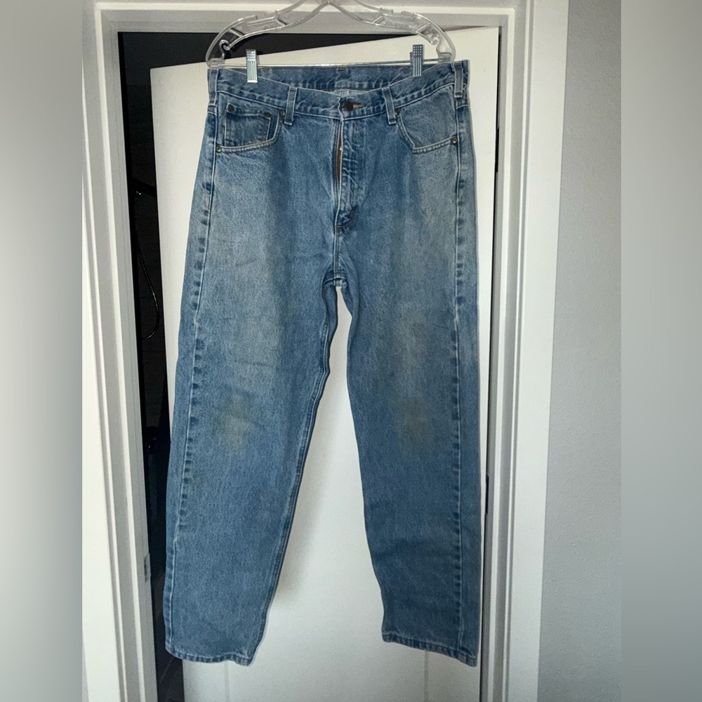 Vintage Carhartt Blue Denim Jeans
